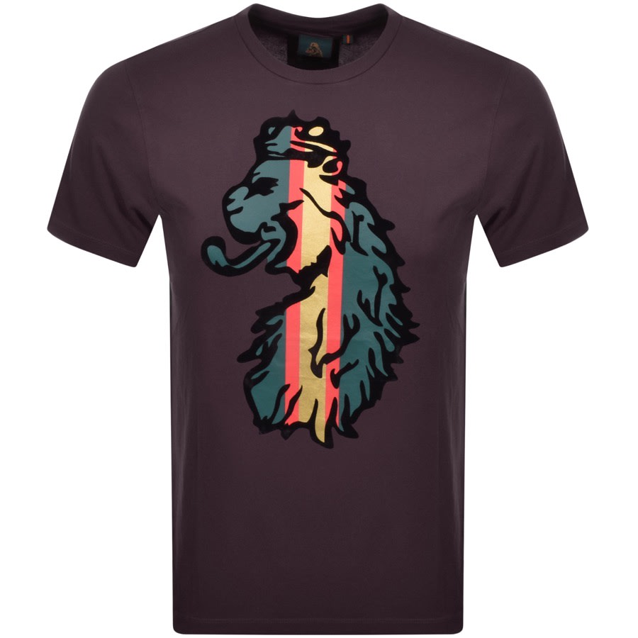 Alternative Image for ProductLuke 1977 Strion Short Sleeved T Shirt Purple1